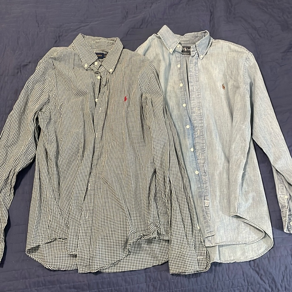 Men’s Large Polo Shirts - 2 Items!